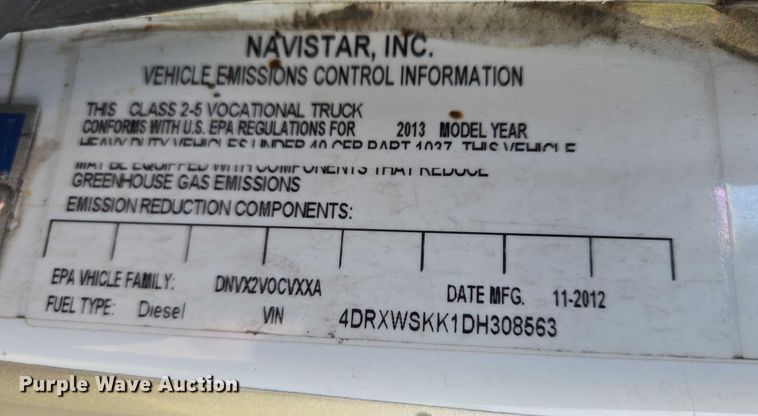 image for item DX7301 2013 IC shuttle bus