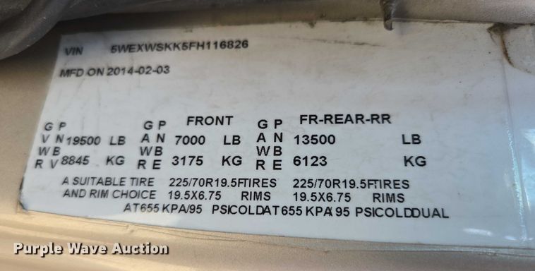 image for item DX7302 2015 IC shuttle bus