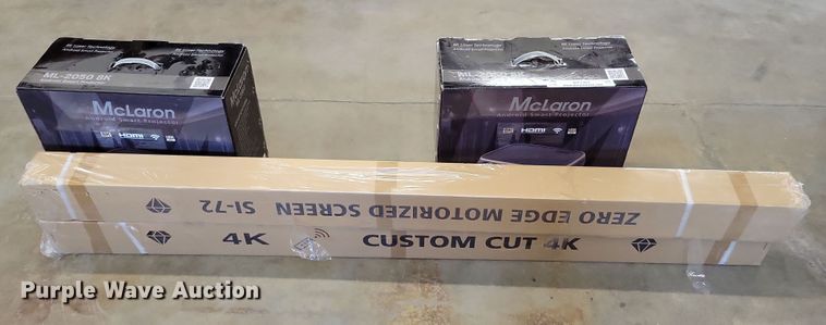 image for item DX7303 (2) McLaron ML-2050 projectors