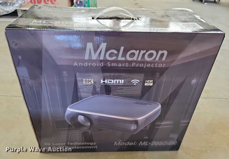 image for item DX7303 (2) McLaron ML-2050 projectors