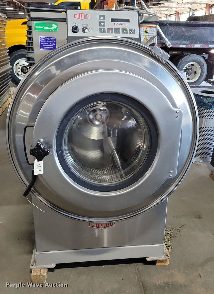 image for item DX7325 Milnor washer and dryer