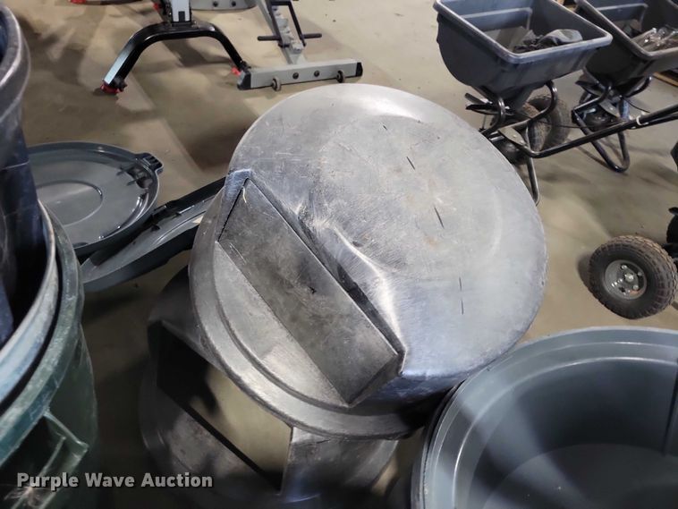 image for item DX7326 (46) Rubbermaid Brute trash cans