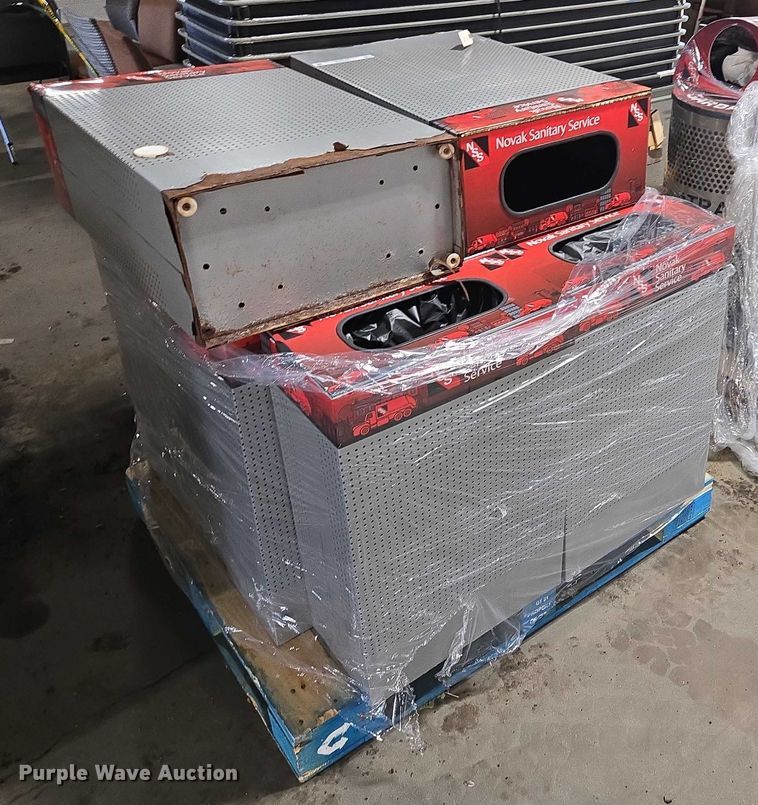 image for item DX7336 (20) metal trash cans