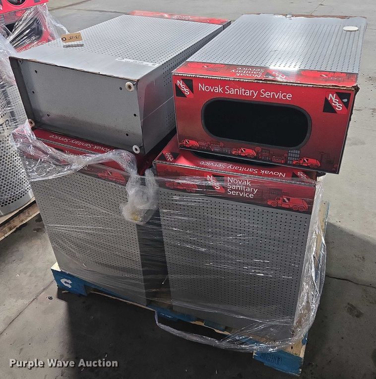 image for item DX7336 (20) metal trash cans