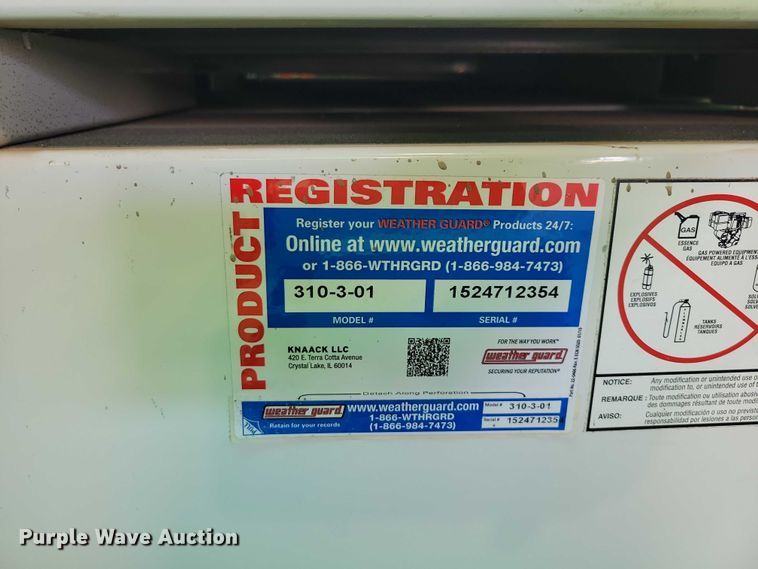 image for item DX7345 (8) Weatherguard toolboxes