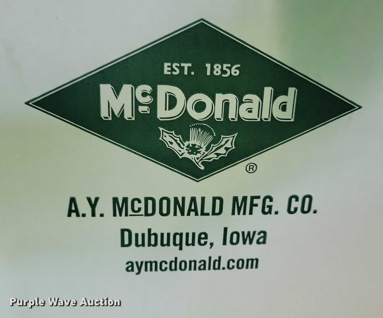 image for item DX7347 Approximately 225 McDonald water main brass saddles