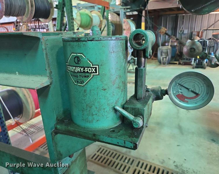 image for item DX7349 Century Fox FP-1012 10 ton hydraulic press