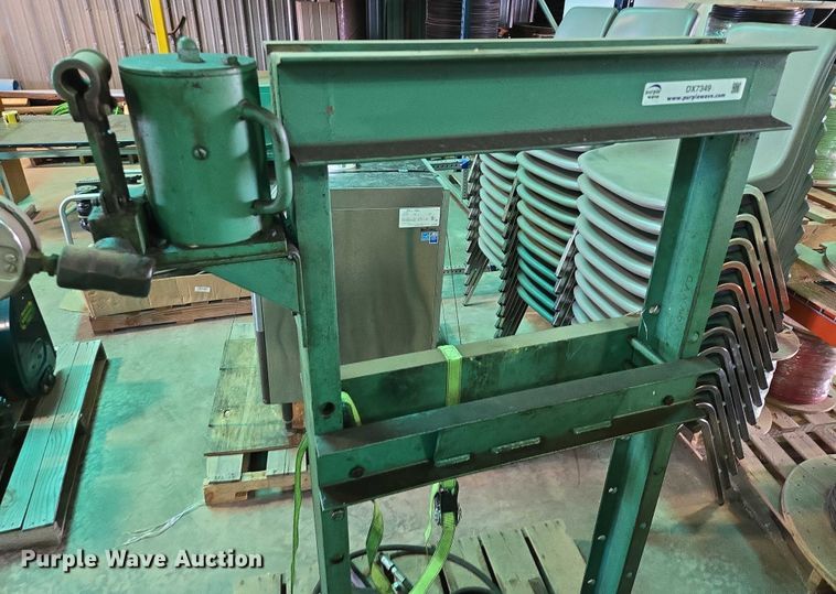 image for item DX7349 Century Fox FP-1012 10 ton hydraulic press