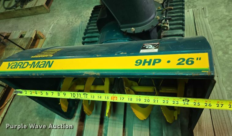image for item DX7359 Yard-Man snowblower