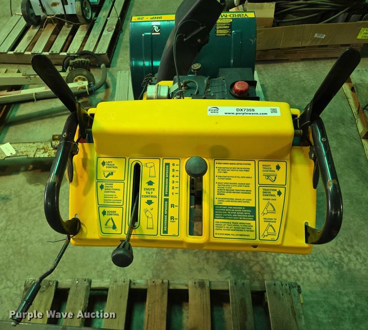 image for item DX7359 Yard-Man snowblower
