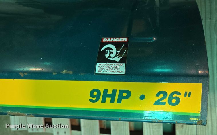 image for item DX7359 Yard-Man snowblower