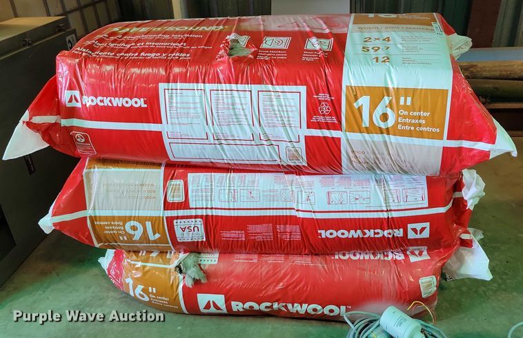 image for item DX7365 (3) Rockwool bags of insulation