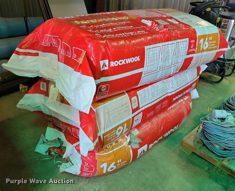 image for item DX7365 (3) Rockwool bags of insulation