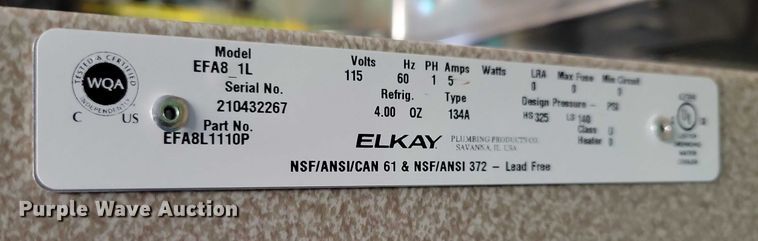 image for item DX7368 (2) Elkay drinking fountains 