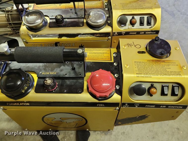 image for item DX7369 (7) Golden Eagle thermal foggers