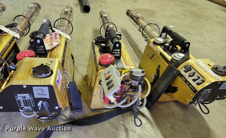 image for item DX7369 (7) Golden Eagle thermal foggers