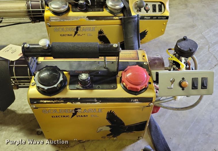 image for item DX7369 (7) Golden Eagle thermal foggers