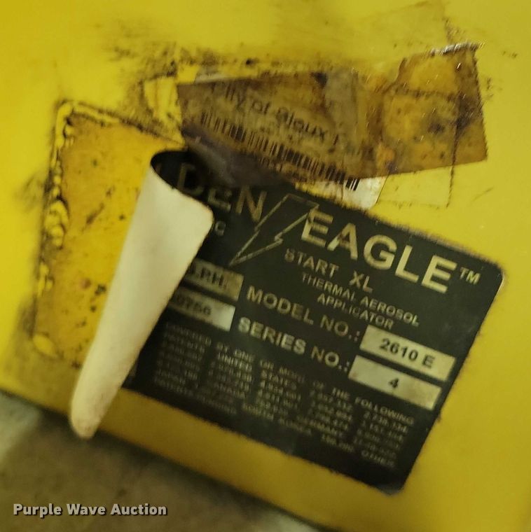 image for item DX7369 (7) Golden Eagle thermal foggers