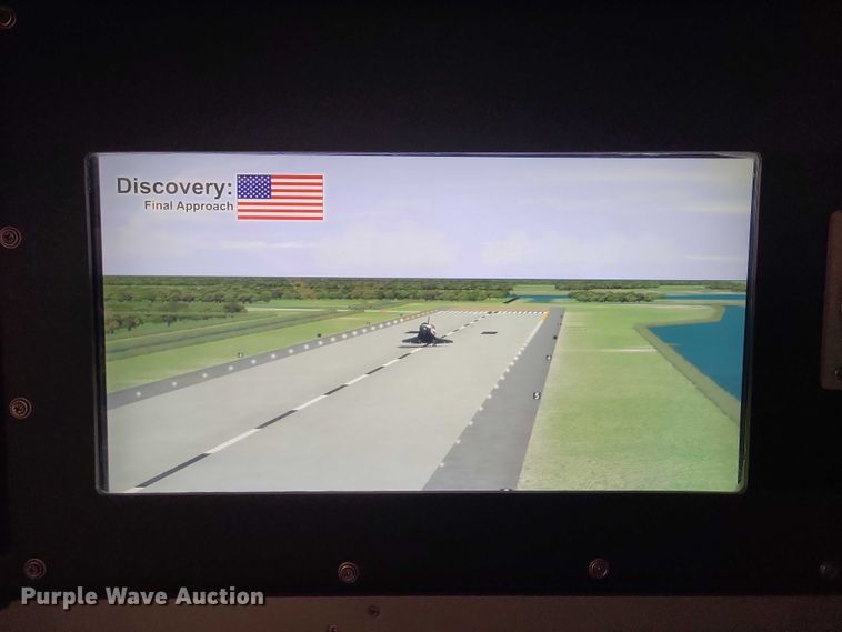 image for item DX7378 Boeing Space shuttle flight simulator 