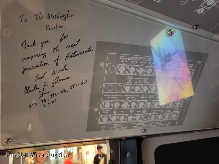 image for item DX7378 Boeing Space shuttle flight simulator 