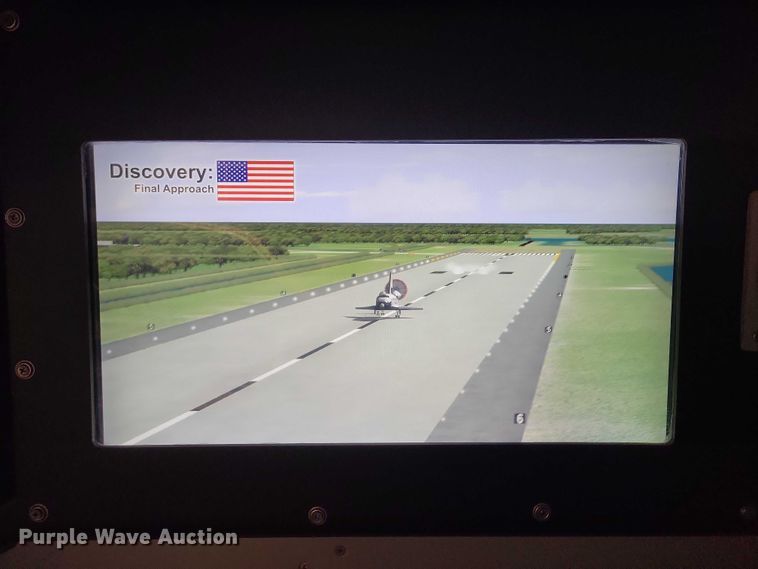 image for item DX7378 Boeing Space shuttle flight simulator 