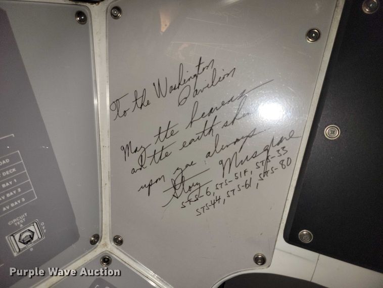 image for item DX7378 Boeing Space shuttle flight simulator 