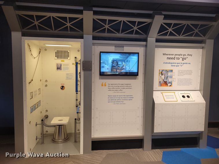image for item DX7381 Space toilet exhibit