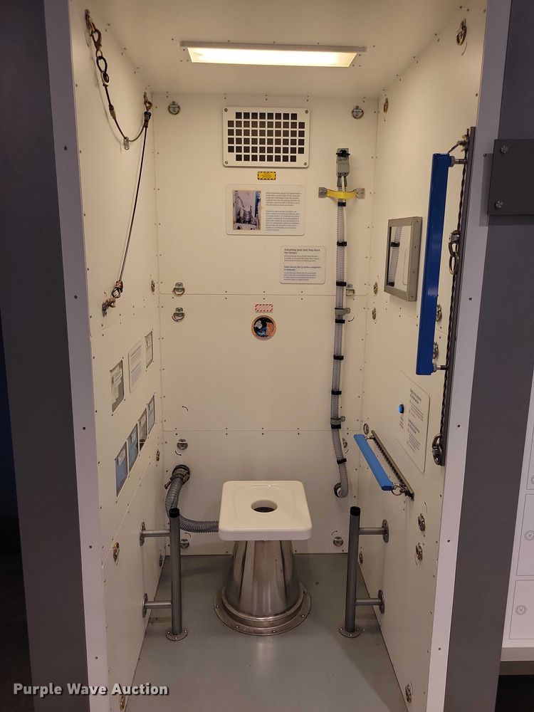 image for item DX7381 Space toilet exhibit