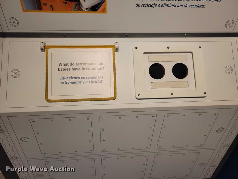 image for item DX7381 Space toilet exhibit