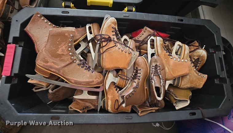 image for item DX7396 Approximately 112 pairs of ice skates