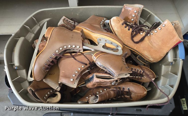 image for item DX7396 Approximately 112 pairs of ice skates