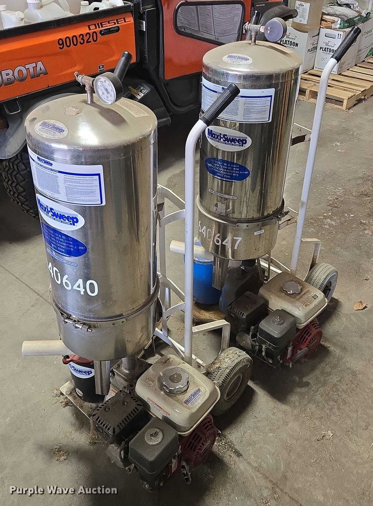 image for item DX7397 (2) Maxi-Sweep pool vacuums