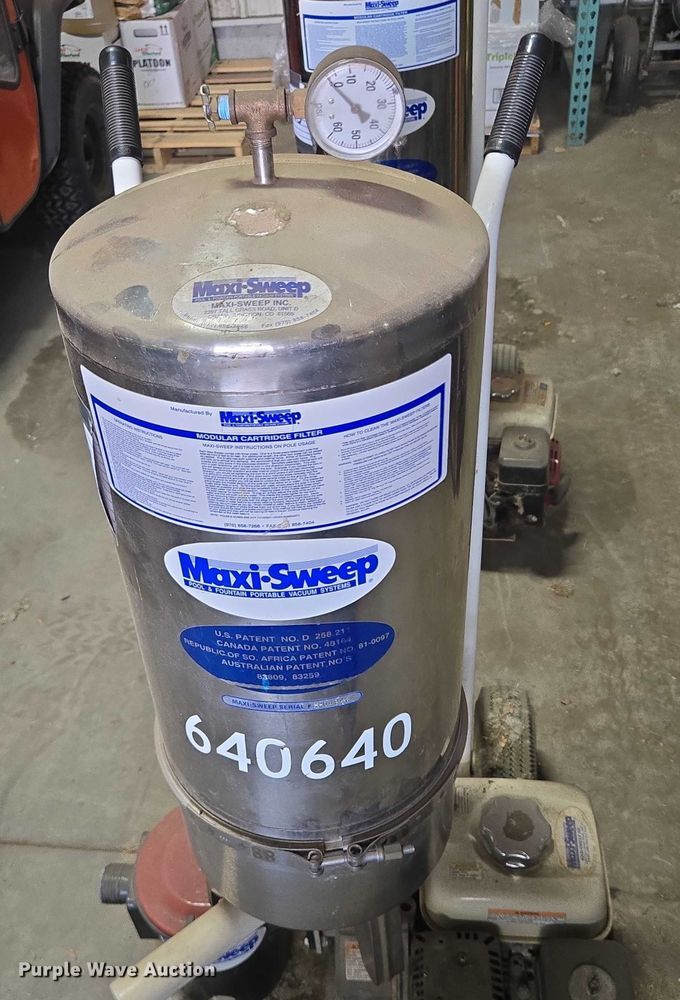 image for item DX7397 (2) Maxi-Sweep pool vacuums