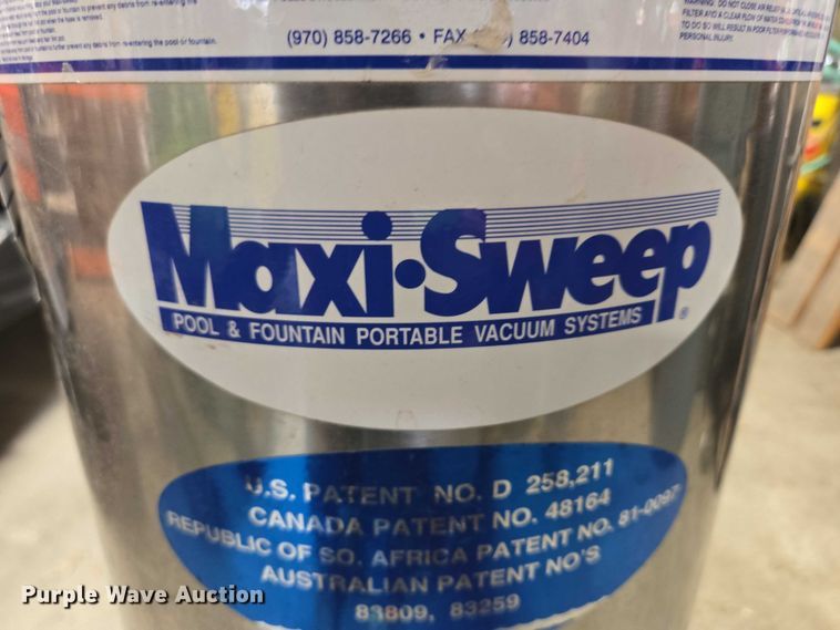 image for item DX7397 (2) Maxi-Sweep pool vacuums