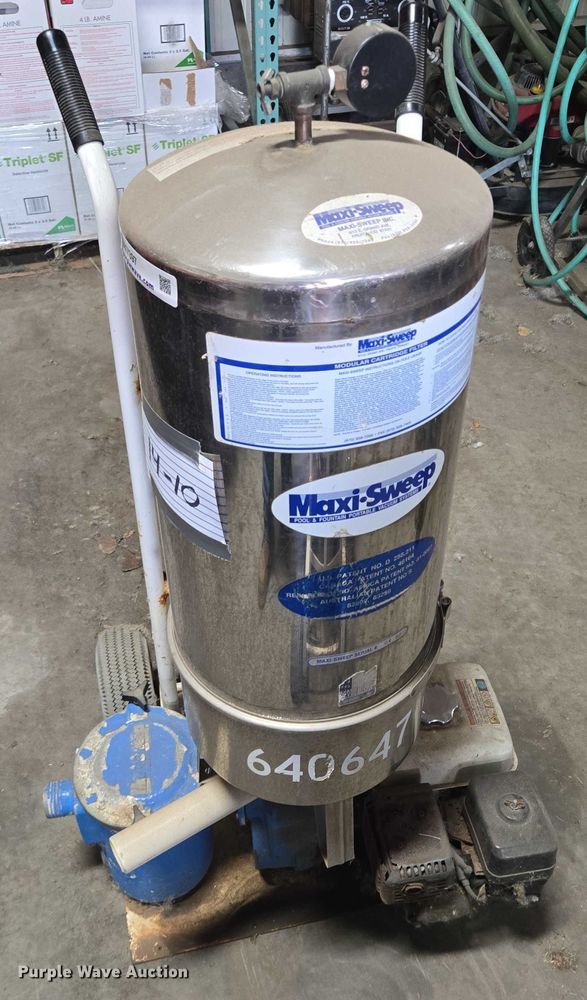 image for item DX7397 (2) Maxi-Sweep pool vacuums