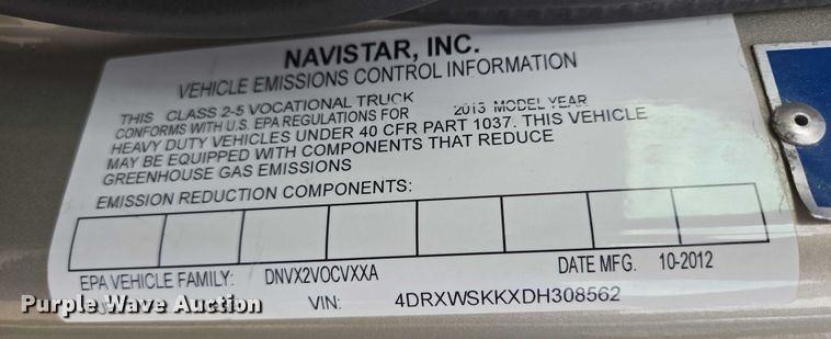 image for item DX7404 2013 IC shuttle bus