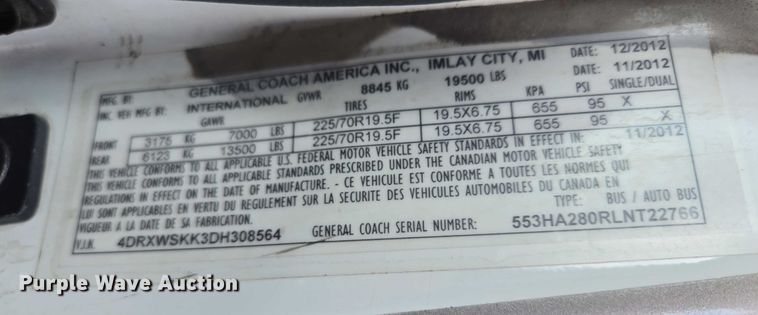 image for item DX7405 2013 IC shuttle bus