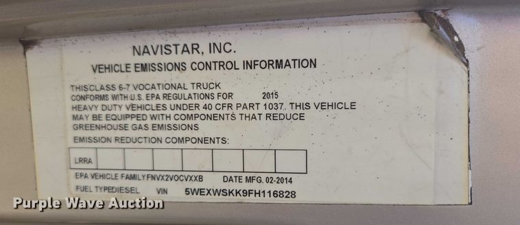 image for item DX7407 2015 IC shuttle bus