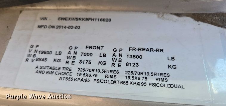 image for item DX7407 2015 IC shuttle bus