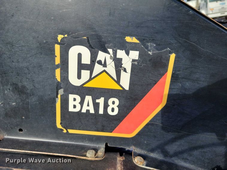 image for item DZ6495 1998 CAT BA18 skid steer broom