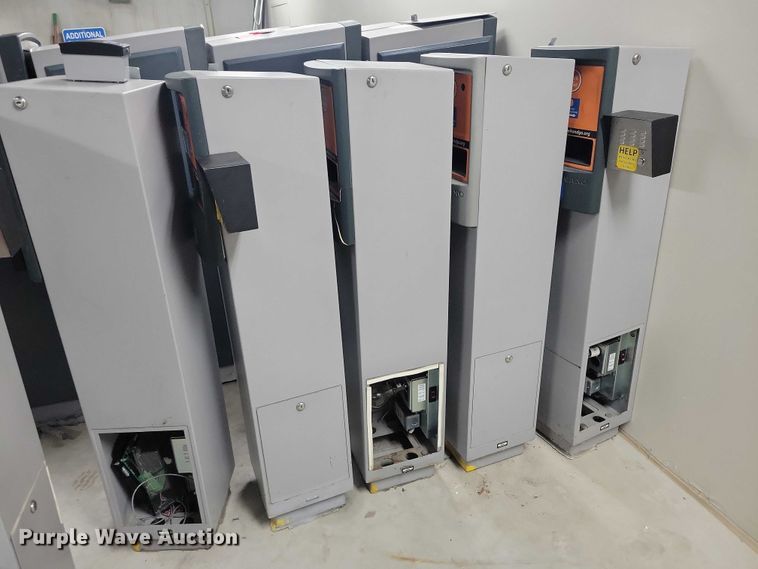 image for item DZ6519 Amano (6) Amano parking garage ticket machines