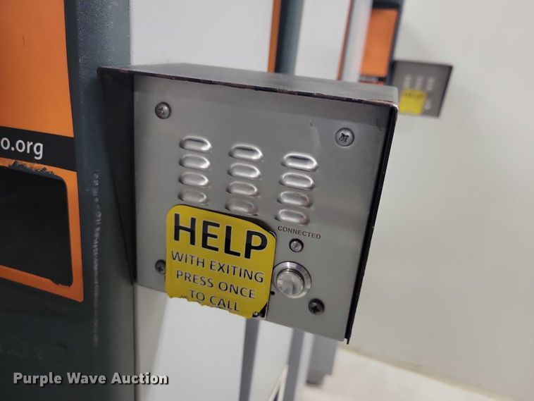 image for item DZ6519 Amano (6) Amano parking garage ticket machines