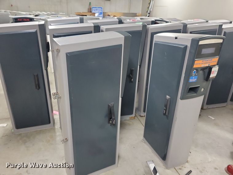 image for item DZ6520 (18) Amano parking garage ticket machines