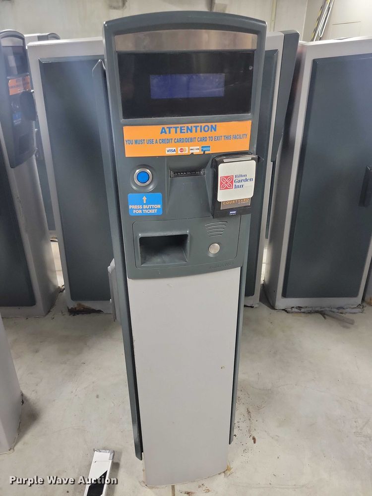 image for item DZ6520 (18) Amano parking garage ticket machines
