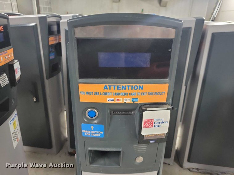 image for item DZ6520 (18) Amano parking garage ticket machines