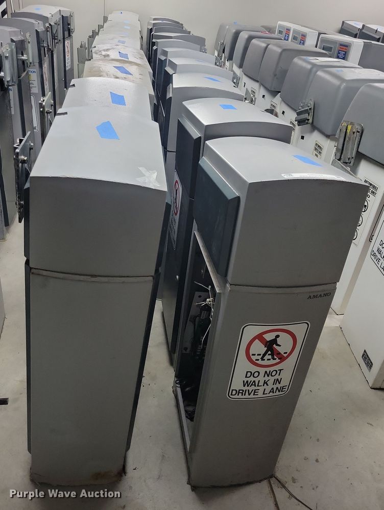 image for item DZ6523 (27) Amano parking garage gate machines