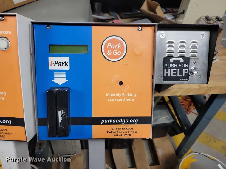 image for item DZ6524 (3) parking garage ticket machines