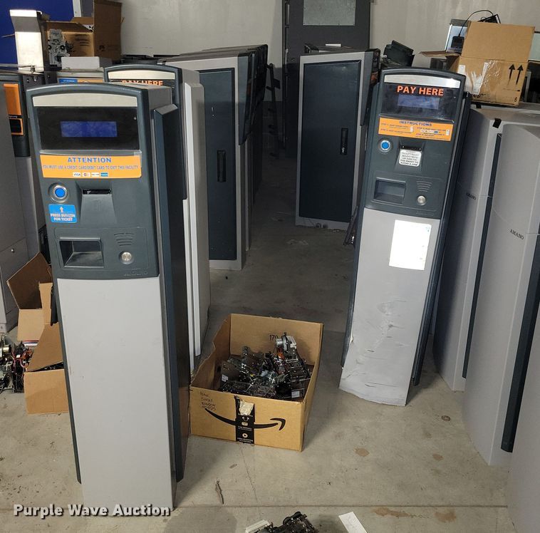 image for item DZ6527 (16) Amano parking garage ticket machines