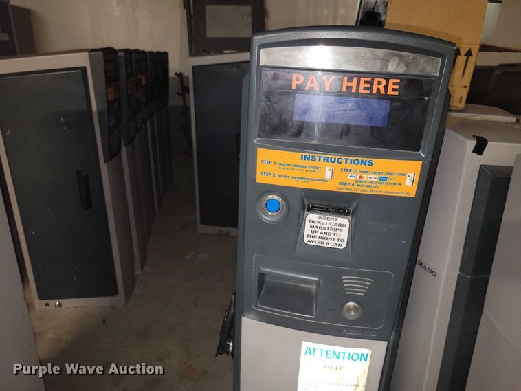 image for item DZ6527 (16) Amano parking garage ticket machines