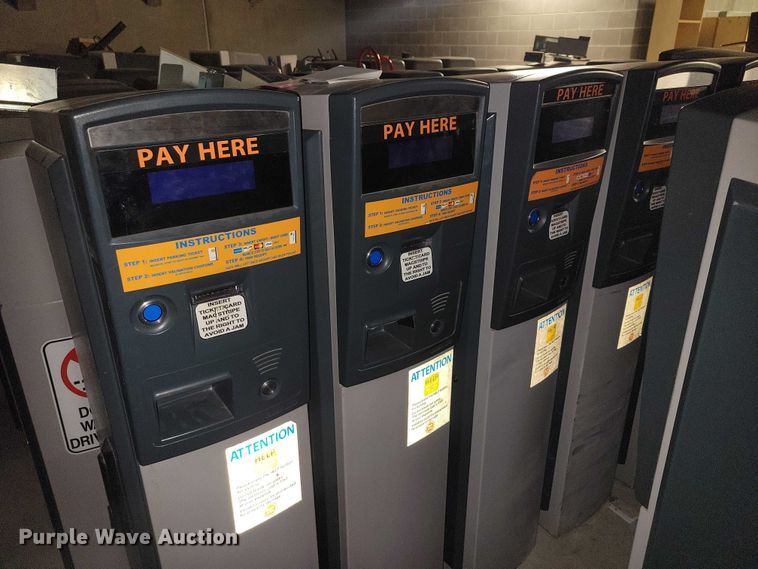 image for item DZ6527 (16) Amano parking garage ticket machines